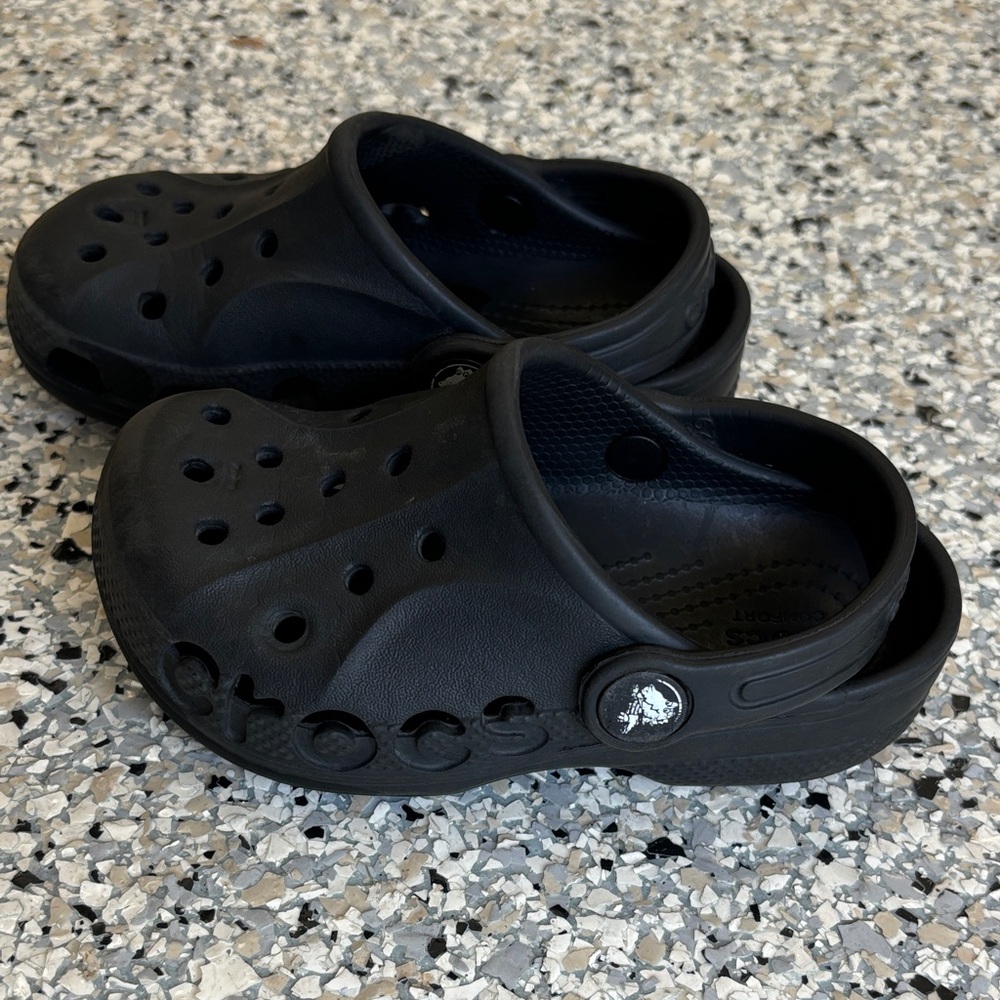 CROCS Kids Black Water Shoes